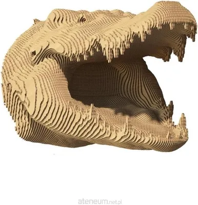 Obrázok produktu pre 3D kartónové puzzle - Krokodíl