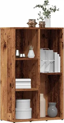 Produktbild von vidaXL Bücherregal Altholz-Optik 50x25x80 cm Holzwerkstoff