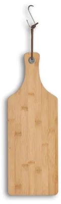 Productafbeelding van Snij-/serveerplank met handvat, bamboe, ca. 44,5 x 16 x 1,2 cm