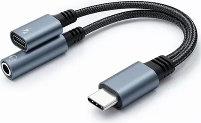 Immagine prodotto di Qoltec Adapter 2w1 USB C USB C Jack 3.5mm PD 15W