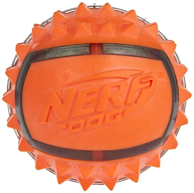 Image de NERF Dog TPR Spike Ball 6.3 cm bleu/orange