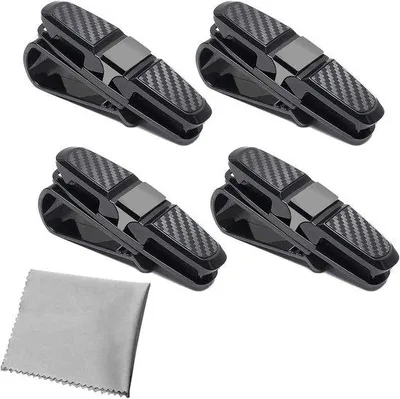 Produktbild von Brillenhouders Auto Zonneklep, Drehbar 180 Grad, Sonnenbrille Halter
