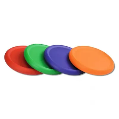 Produktbild von Soft-Frisbee, beschichtet, farblich sortiert, Satz mit 4 Stück-Wiemann Lehrmittel