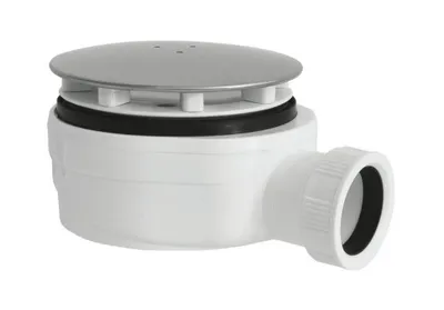 Obrázek produktu pro Sifon do sprchové vaničky Ø 90 mm, DN40, nízký, chromový