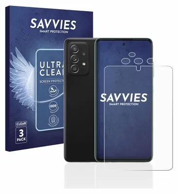 Produktbild von 6x Für Samsung Galaxy A52s 5G (Display+Kamera) Schutzfolie Savvies Displayschutz Display Schutz Folie Klar Transparent