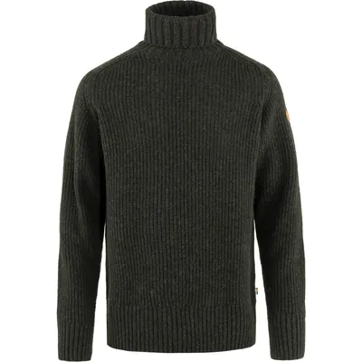 Produktbild von Fjällräven Herren Rollkragenpullover Övik Herren 7801004 Dunkeloliv XL