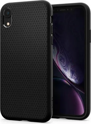 Image de Spigen LIQUID AIR IPHONE XR NOIR MAT Housse de téléphone portable