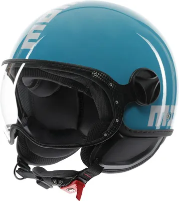 Image de Casque jet MOMO FGTR Classic, bleu, taille M (57/58)