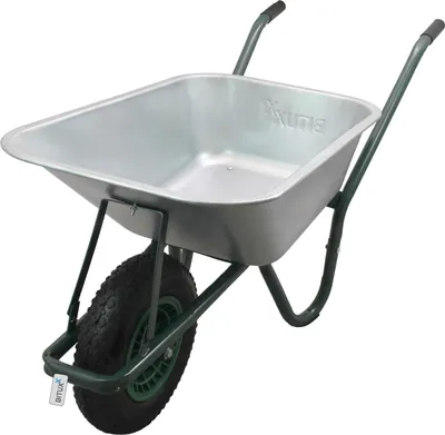 Produktbild von Bituxx Schubkarre 100L 250kg Schiebkarre Scheibtruhe Schubkarren für Bau Garten MS-16182