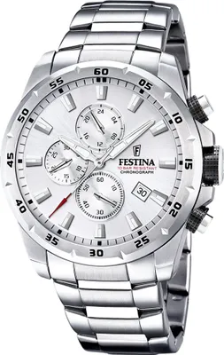 Zdjęcie produktu dla Zegarek męski FESTINA 20463/1 stalowy sportowy do pływania