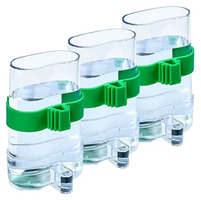Produktbild von 3 Stück Automatische Futter- und Wasserspender für Vögel
