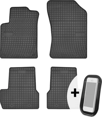 Produktbild von Gummimatten Auto Fußmatten Automatten Passgenau 4-teilig Set - passend für Citroen C3 2 2009-2017