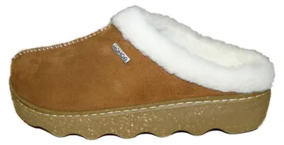 Obrázok produktu pre Rohde 6125-76 dámske papuče, kožené, Cuoio (hnedá), teplá podšívka, NOVINKA - House - hüttenschuhe Damen Hausschuhe, Braun, leder (velúr)