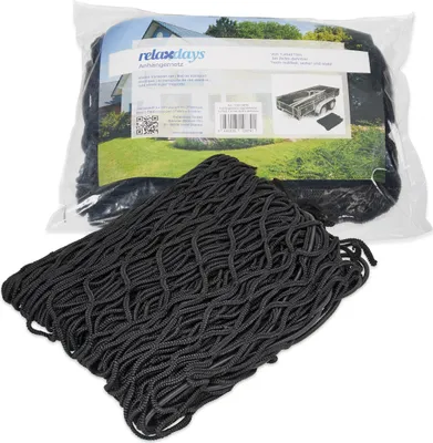 Produktbild von relaxdays Anhängernetz 2,0 x 3,0 m schwarz