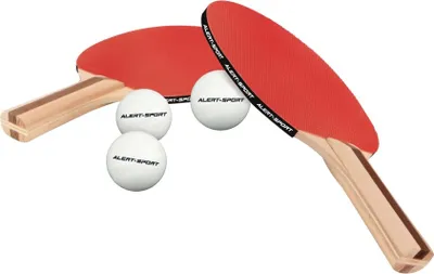 Image de Alert Sports Set de tennis de table avec 2 raquettes et 3 balles
