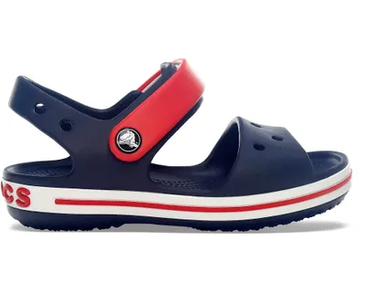 Produktbild von Crocs Kids' Crocband Sandalen Red/Navy 20-21