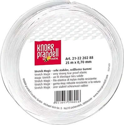 Image de KNORR prandell 212220288 Stretch Magic 25 m Ø 0,7 mm transparent