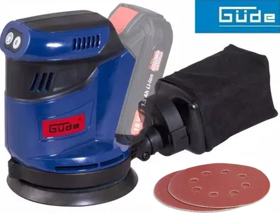 Produktbild von Güde Akku Exzenterschleifer EXS 18-0 Solo 18V (ohne Akku / Ladegerät)