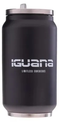 Imagen del producto de Iguana - Botella de agua "Urban", con logo, de acero inoxidable, modelo IG2705 (talla única), color