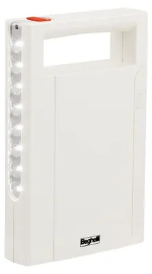 Immagine prodotto di Beghelli Lampada di Emergenza Portatile LED 3310N 8 LED 6h Autonomia Bianca
