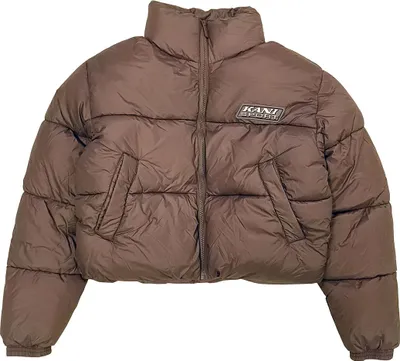 Produktbild von Karl Kani Damen Jacket Sport Patch Crop Puffer taube L