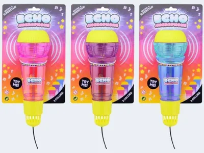 Produktbild von Echo Mikrofon 33cm Licht und Echo Effekte