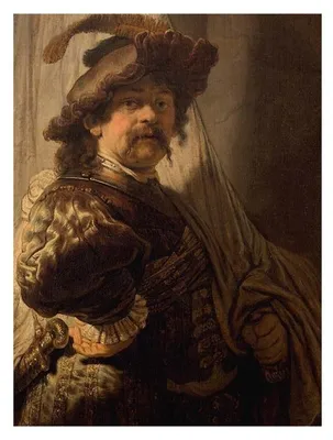 Productafbeelding van Museumwebshop – Kunstschetsboek, zachte kaft, Rembrandt, De Vaandeldrager