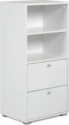 Produktbild von Regalschrank mit Schubladen Fyn - Weiß