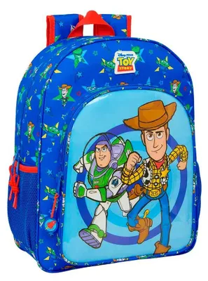 Immagine prodotto di Safta Toy Story 19 l 33x42x14 cm Zaino blu per bambini, blu, taglia unica