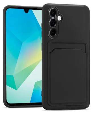 Obrázok produktu pre Puzdro na mobilný telefón pre Samsung Galaxy A26 5G cover silikónový ochranný kryt so slotom na kartu Slim Wallet Case, čierne
