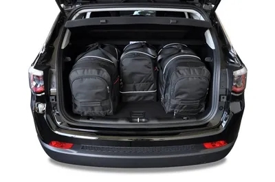 Produktbild von Jeep Compass 2017+ Kofferraumtaschen Set 4 Stk