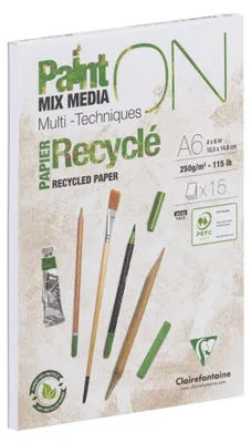 Productafbeelding van Clairefontaine 960061C, Kunstpapier, 250 g/m²