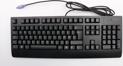 Image de Clavier Lenovo PS/2 TRDTNL KB BK DEN (00XH905)
