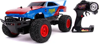 Zdjęcie produktu dla Jada Toys Marvel RC Spiderman Daytona 1:12, Monster Truck, 1:12, 8 lat(a)