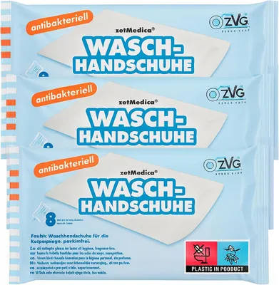 Productafbeelding van Wasdoekjes 24 stuks, antibacterieel, geurvrij, voor lichaamsverzorging