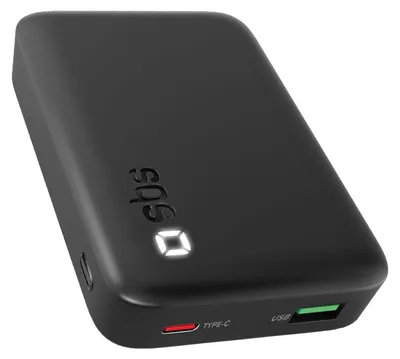 Immagine prodotto di SBS Power Bank 10000 Mah High Density Con PD, USB-C E USB-A