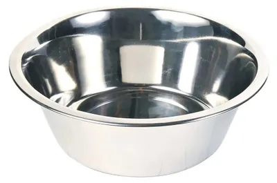 Productafbeelding van Trixie roestvrijstalen voerbak, 0,75 liter / diameter 15 cm