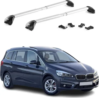 Produktbild von Dachträger Relingträger für BMW 2er Gran Tourer F46 2014-2025 Alu Silber 2x ABE