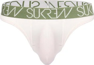 Produktbild von Sukrew - Herren Strings - Classic Thong Ecru - Weiß - 1 x Größe S