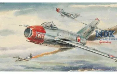 Productafbeelding van Trumpeter MiG-15 bis Fagot, schaal 1:48, artikelnummer 02806