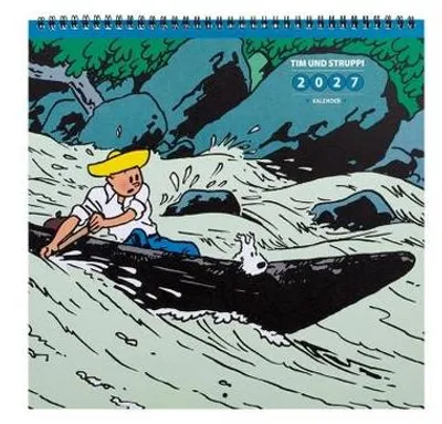 Image de Calendrier mural Tim et Struppi 2027