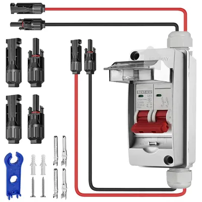 Obrázok produktu pre DC odpínač pre solárne systémy, IP65, 32A, DC500V, pre fotovoltické systémy