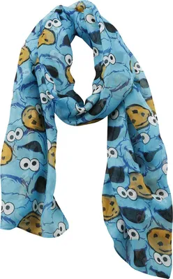 Produktbild von Sesame Street Schal Damen Cookie Monster blau Standard