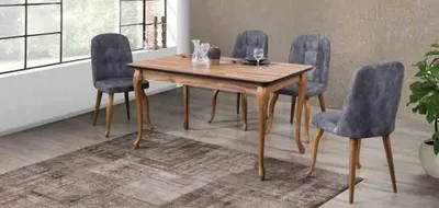 Image de Esszimmer Esstisch Set Essgarnitur Sitzmöbel Set Esszimmer Sets Eh 4 Stühle 5tlg