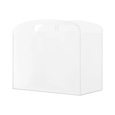 Image de Porte-revues   Porte-revues en acrylique avec poignées  Boîte de rangement pour dossiers