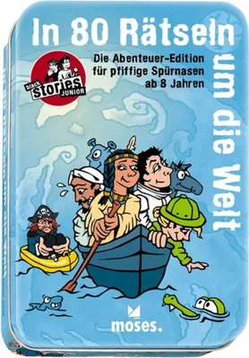 Produktbild von black stories Junior - In 80 Rätseln um die Welt
