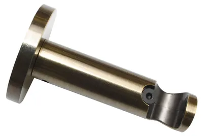Produktbild von GARDINIA Träger mit Metallmontageplatte für Gardinenstangen Ø 16 mm, 1-läufig, O