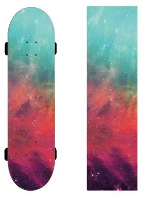 Image de Bande de grip pour skateboard, dimensions 84 x 23 cm. Sans bulles, étanche, antidérapante et résistante à l'usure