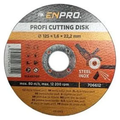 Produktbild von Enpro Kotouč na kov řezný PROFI 125 x 16 x 222 mm