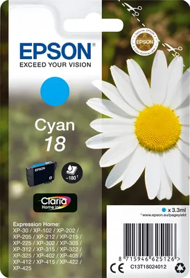 Immagine prodotto di EPSON Epson Tintenpatrone C13T18024012 3,3ml ciano